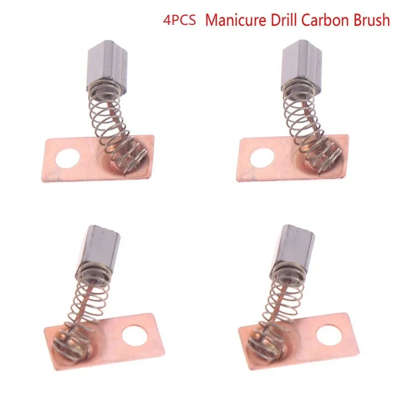 

4pc 210 102L 105L 204HandleCarbon Brush Universal Manicure Electric Motor Drill Power Tool Accessories