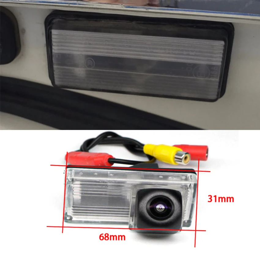 170 градусов HD CCD 1280x1080P специальная камера заднего вида для автомобилей Toyota Prius 2004 ~
