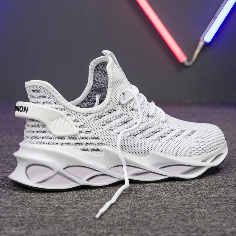 

New Blade Shoes Men Casual Shoes Man Breathable Sports Sneakers Outdoor Lightweight Blade Shoes Comfortable Cushioning Footwear