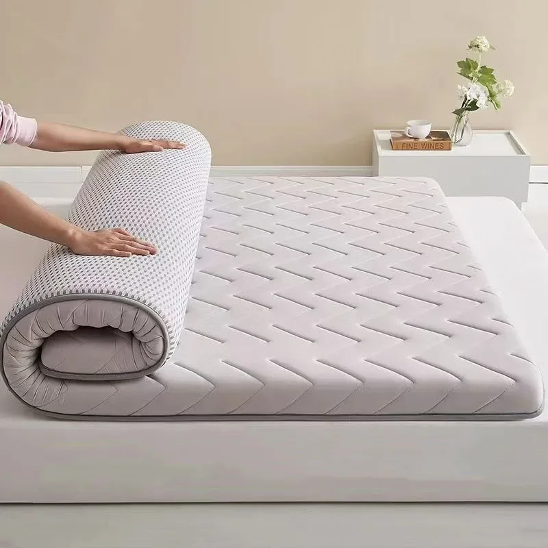 

Утолщенный матрас из полиэфирного волокна, мягкая губчатая Подушка, Одноместный матрас для студентов в общежитии, двуспальная кровать