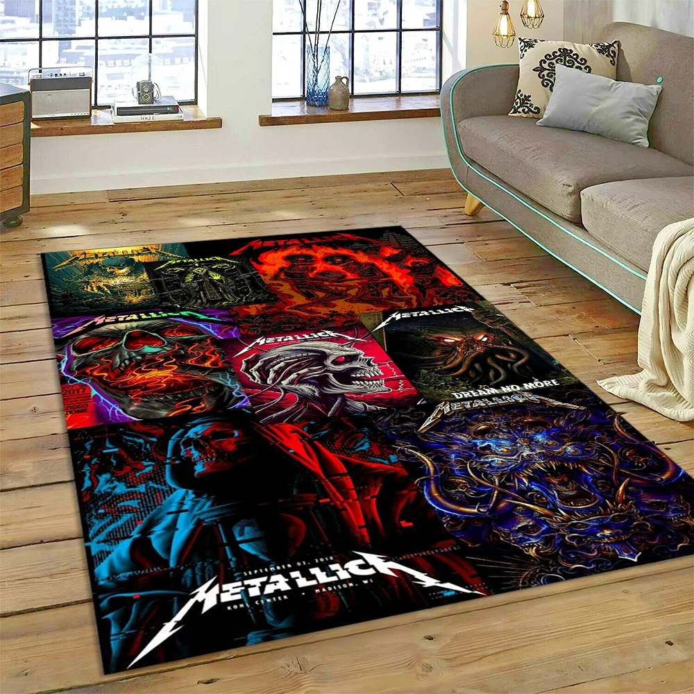Новый стильный ковер Band M-Metallicas James Hetfield с героями мультфильмов для гостиной
