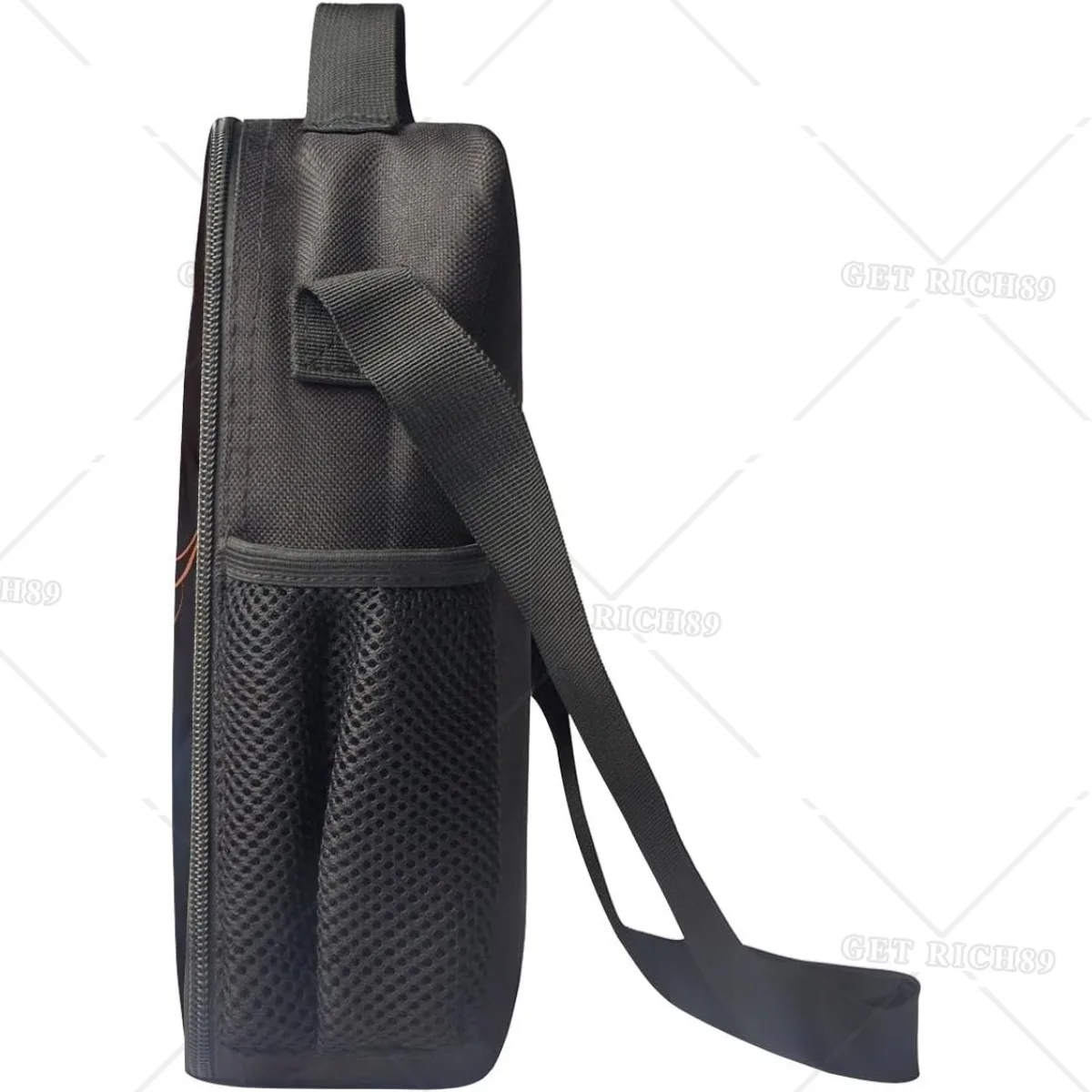 Изолированный Ланч-бокс с принтом волка для мальчиков и девочек многоразовый