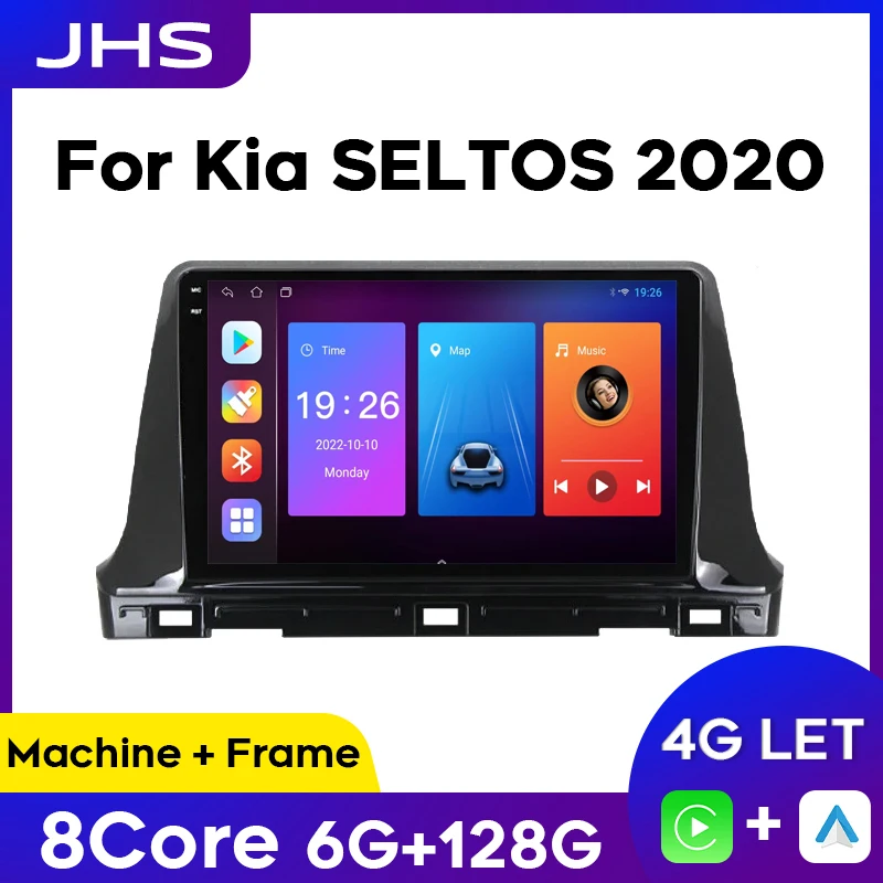 Автомагнитола на Android для SELTOS 2020 мультимедийный стерео видеоплеер беспроводной