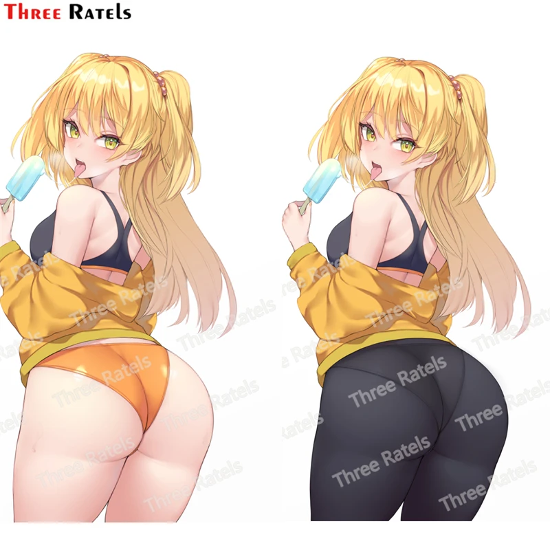 Автомобильная наклейка Three Ratels E694 Jougasaki Rika Idolmaster и больше Солнцезащитная аниме