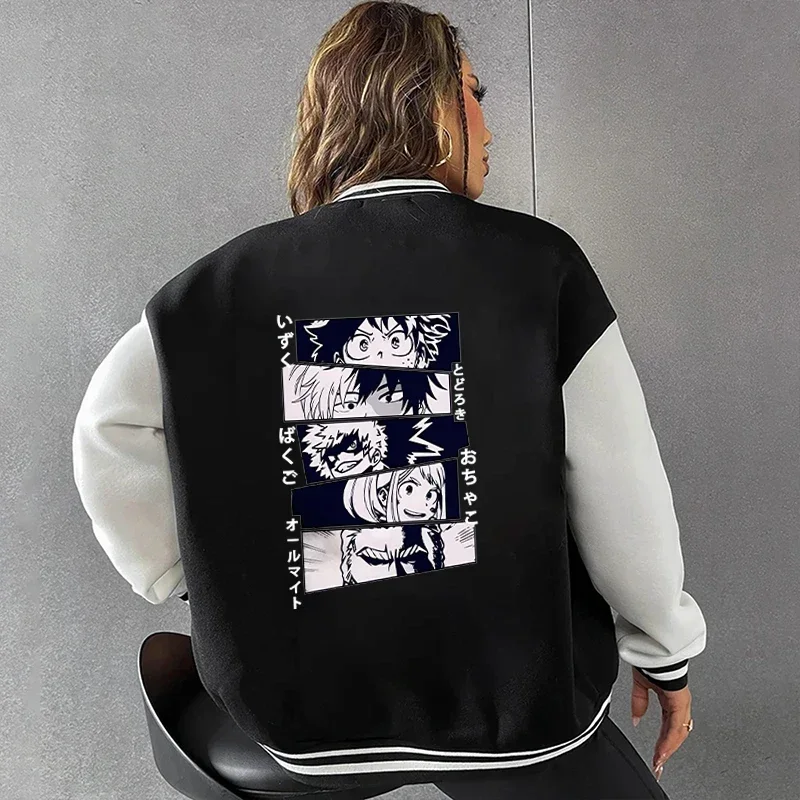 Новая Спортивная Толстовка Deku bakugou Katsuki Todoroki с длинным рукавом для мужчин и женщин