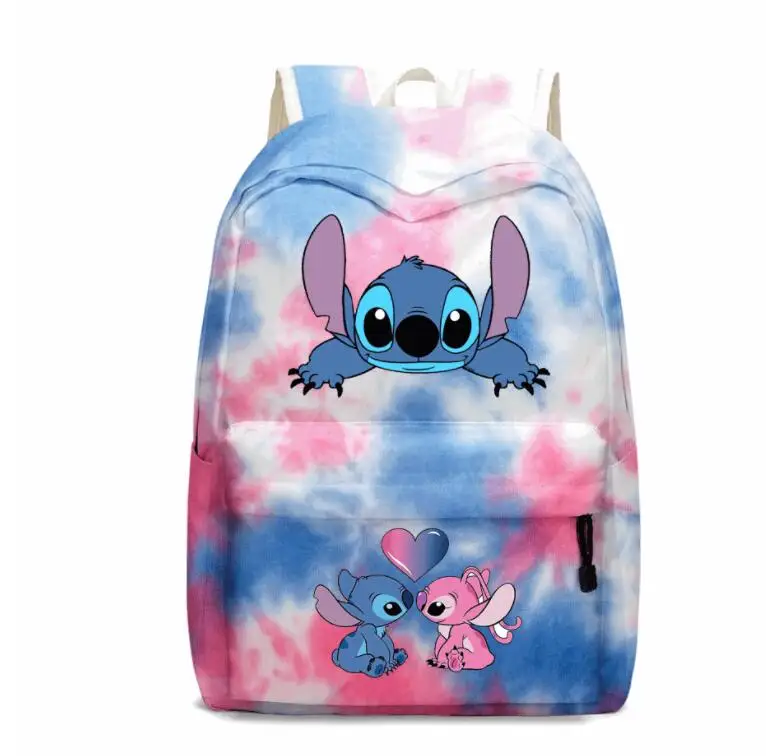 

Disney Cartoon Stitch Backpack Women Backpack for Teenagers Girls College School Bag Kawaii Students Mochilas Opening Gift