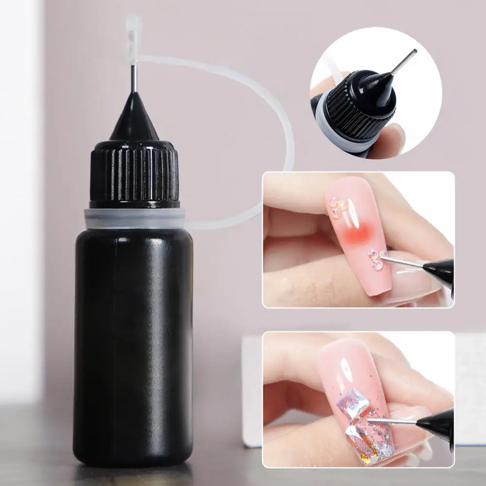 

Labor-saving Compact No Wipe Nail Gel Sticky Strong Glue Birthday Gift