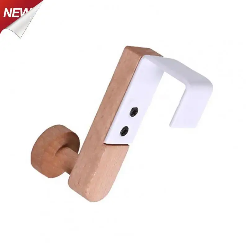 

Durable Iron Wooden Rack Nail-free And Punch-free Design Cabinet Hooks Storage Hanger Kitchen Cabinet Hook Anti-deform