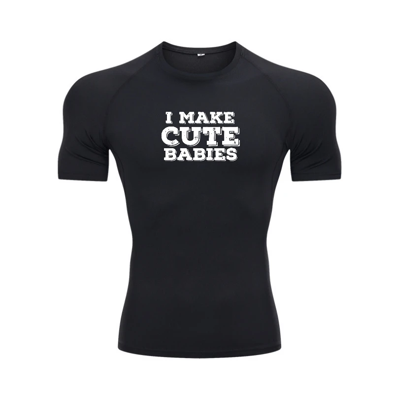 

Мужская хлопковая футболка Премиум-Качества I Make