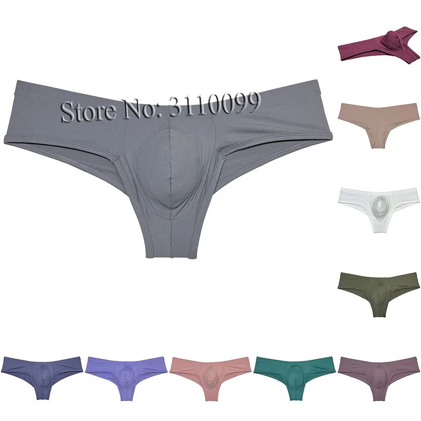 Мужское Бразильское бикини с эффектом потертости кожи мини-боксеры нижнее белье