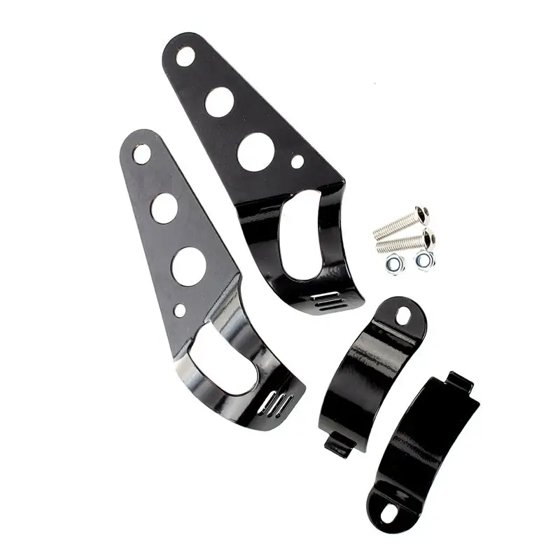 

2X Черный 35-43 мм кронштейн для вилки мотоцикла для Кафе Racer Chopper