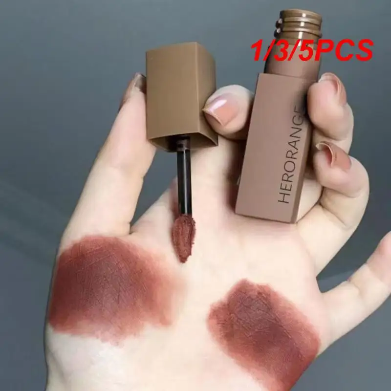 

1/3/5 шт., водостойкий блеск для губ