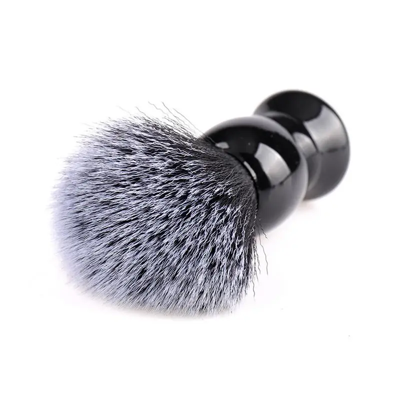 

Men Shave Brush Two-color Shaving Powder Brush Nylon Fiber Shaving Beard Brush Rich Lather Synthetic Luxury Shave Brush For Men