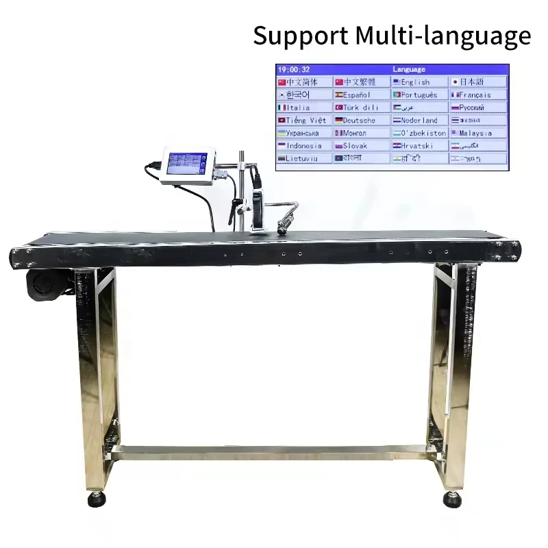 Онлайн Tij термальный струйный принтер для пластиковых пакетов и