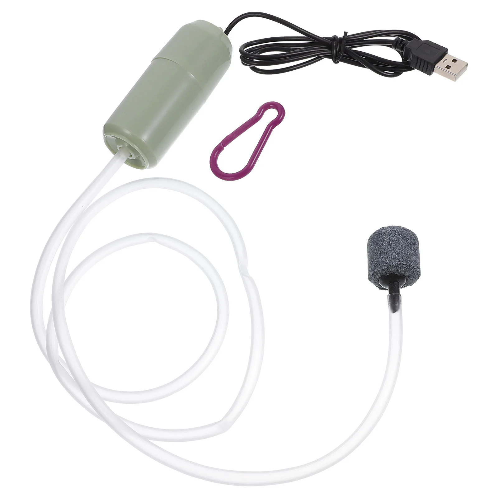 USB кислородный насос портативный аквариум перезаряжаемые водные камни для