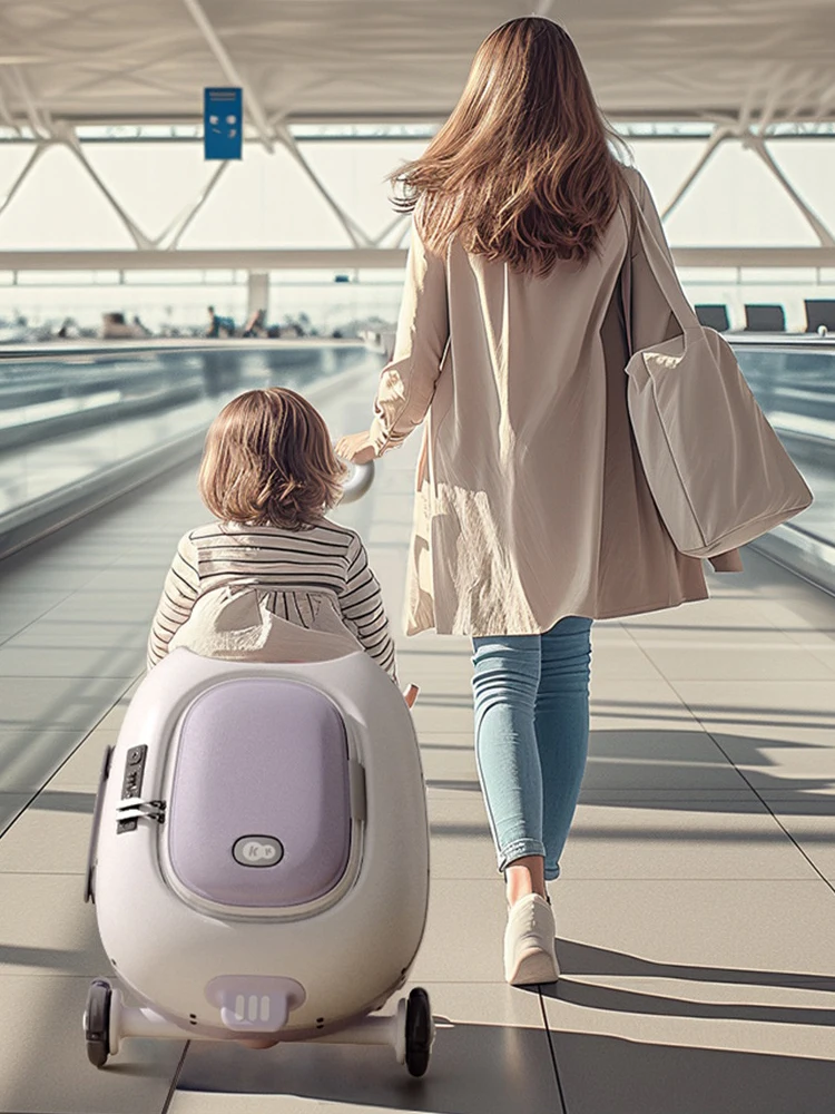 Складной дорожный чемодан на колесиках с кодовым замком цвет в ассортименте