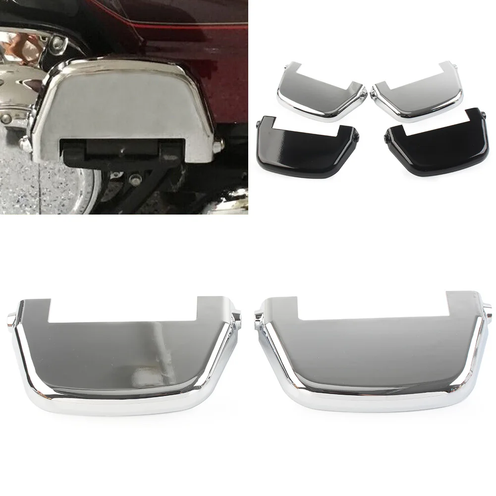 

Motorbike Rear Passenger Foot Peg Floorboard Cover For Harley Davidson Touring Road Electra Street Glide