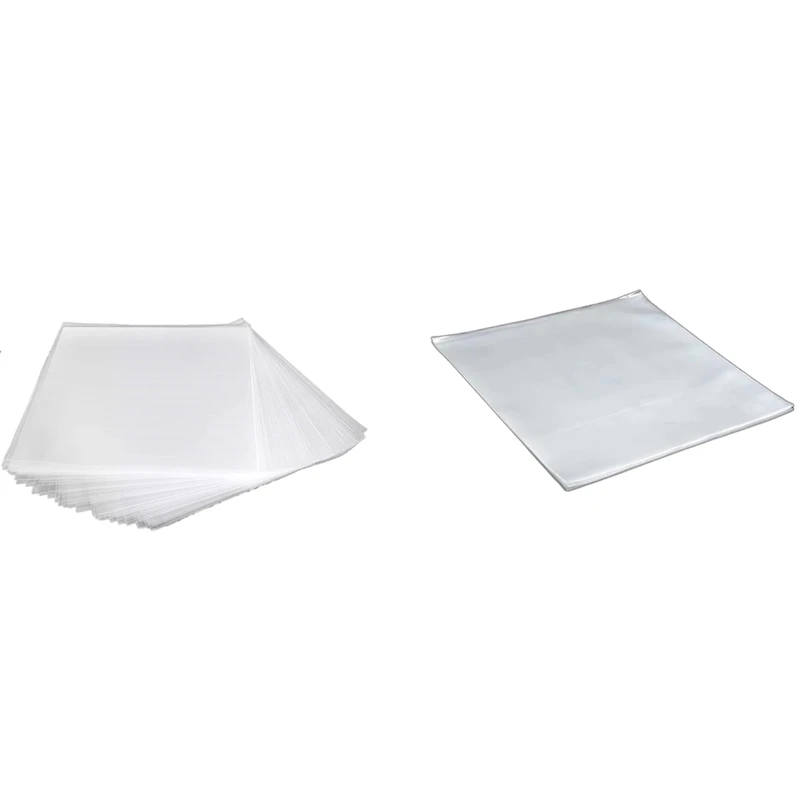 50PCS OPP Gel Record Protective Cover For Turntable Player LP Vinyl Record Bag