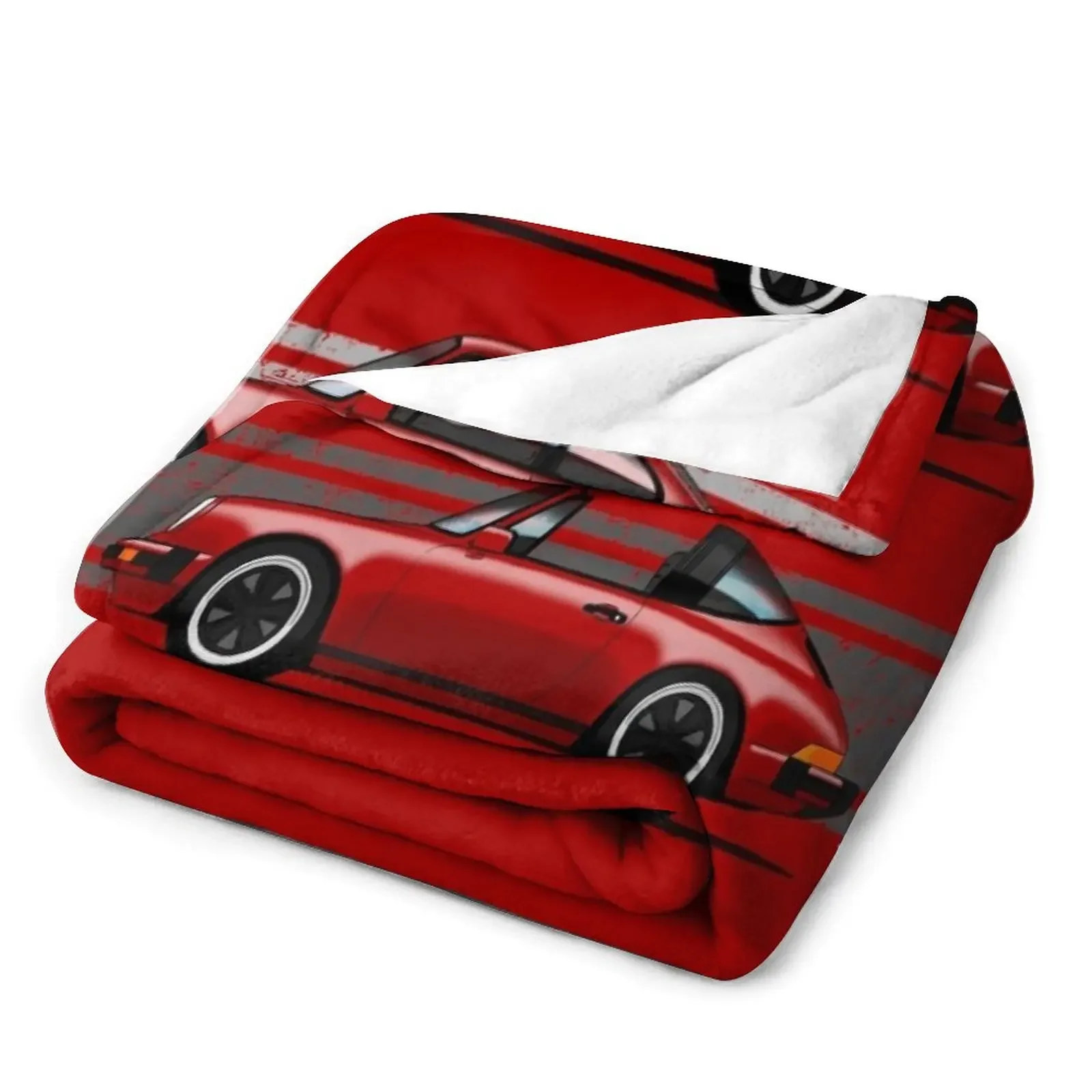 Мой рисунок знаковых немецких спортивных автомобилей в зеленом пледе большой