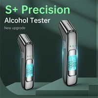 breathalyzer portable breathalyzer non contact and high precision tester with digital lcd screen usb rechargeable