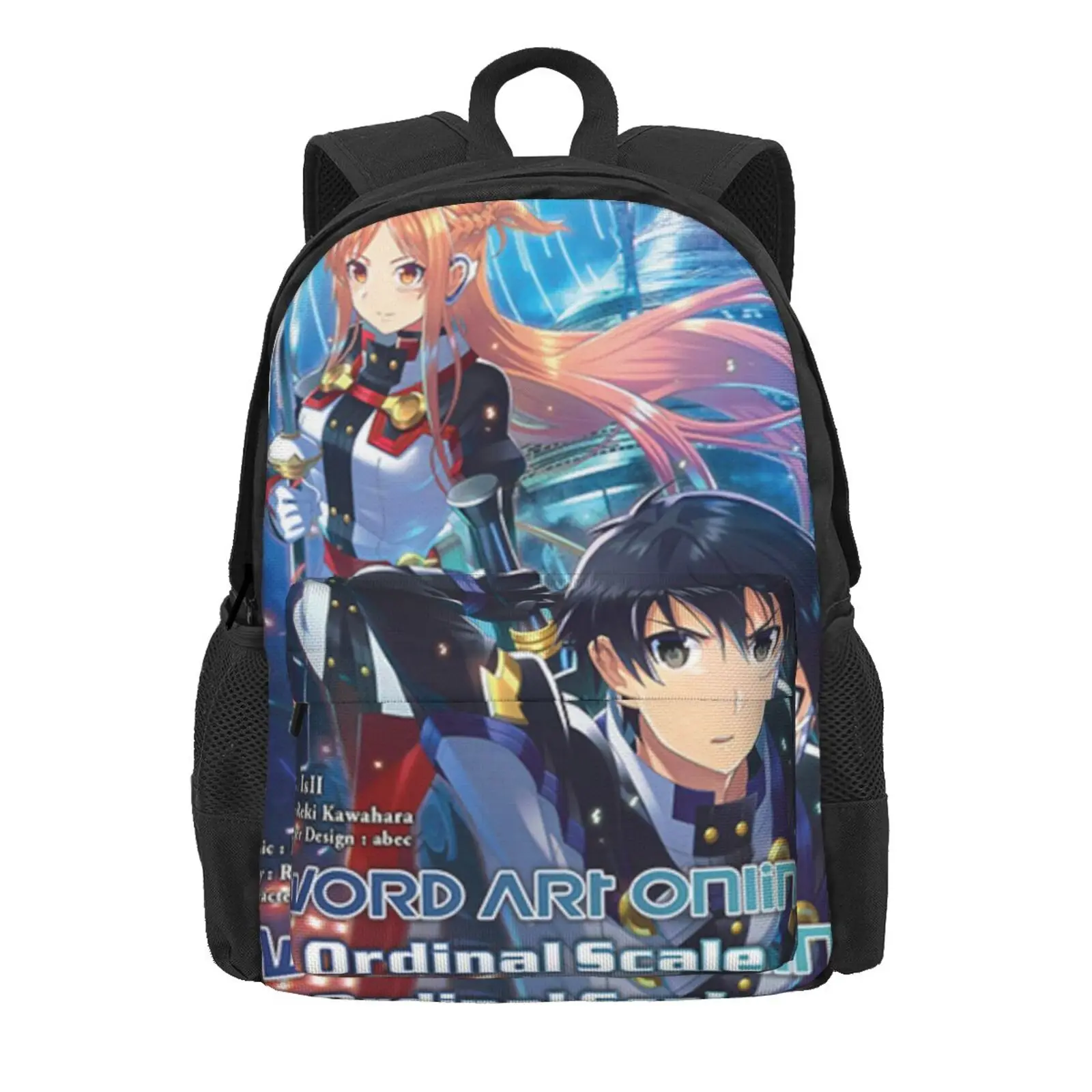 

Sword Art Online 11 school bags Travel Bag Men Handbag Schoolbag Plaid Handbags Rucksack Minibag