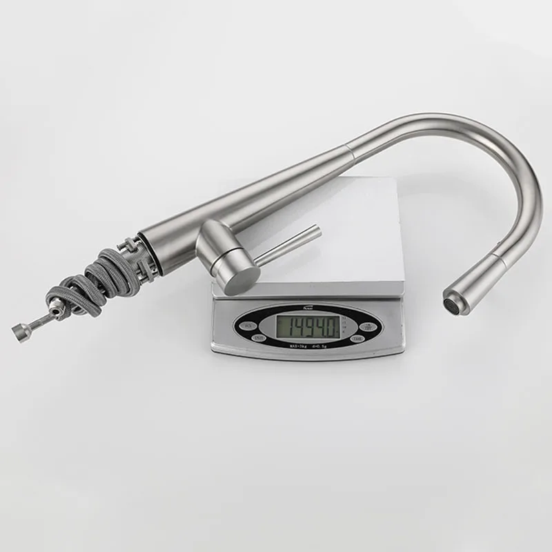 Выдвижной Смеситель для кухонной мойки из нержавеющей стали 304