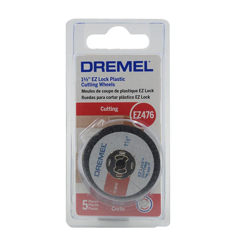 Dremel EZ476 1 1/2 дюйма EZ Lock вращающийся инструмент отрезные колеса для пластика 5
