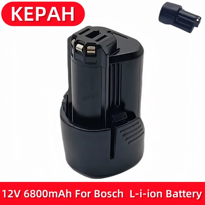 Литий-ионная аккумуляторная батарея 6800 мАч 10 8 В 12 BAT411 lpega BOSCH BAT412A BAT413A D-70745GOP 2607336013