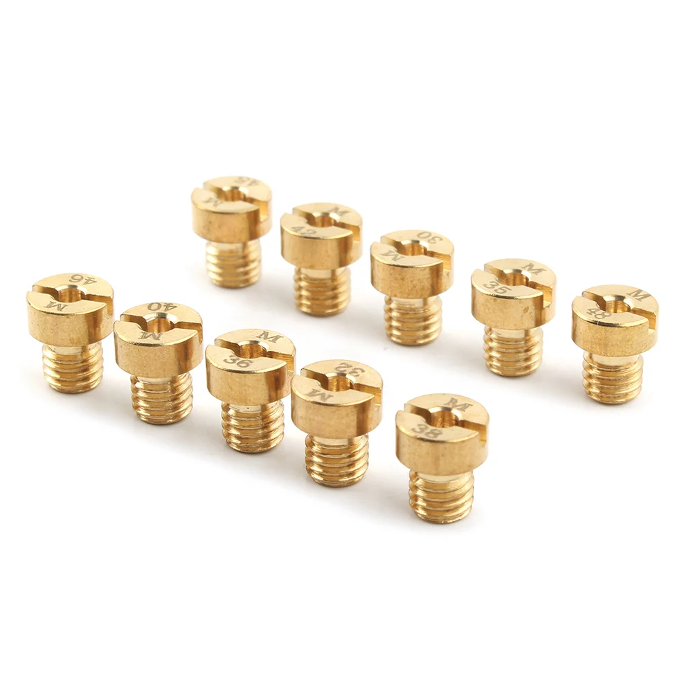 10 шт. основная струя M5 для карбюратора Dellorto SHA SHB мкА UB PHBG VHB-CS 90 92 95 96 98 100 102 105 108 110