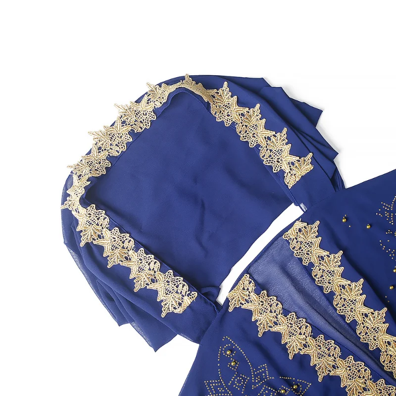 Abaya Dubai Kaftan Muslim Open Robes for Women African Evening Party Dresses Hijab Dress Boubou Robe Islam Clothing