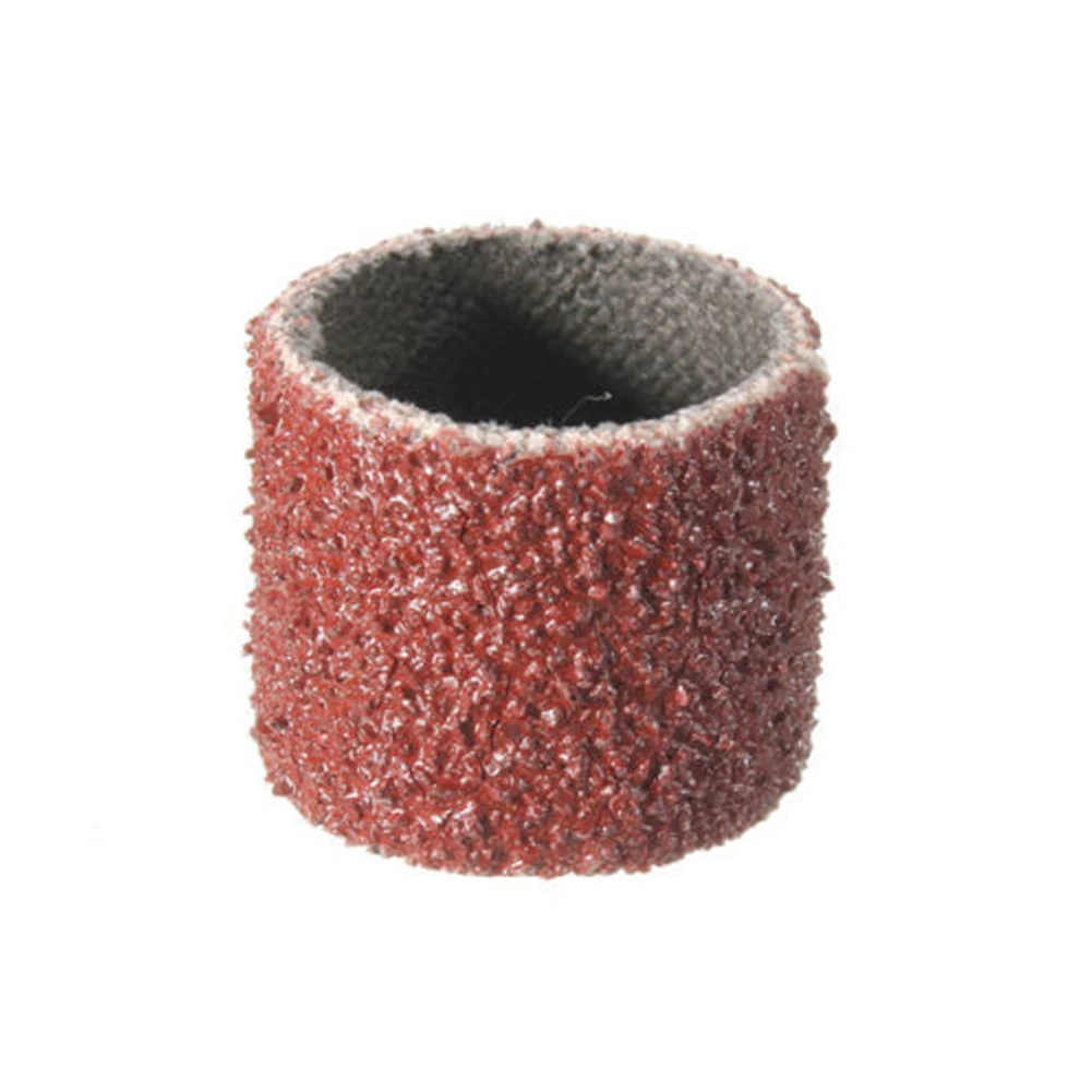 90pcs 80 Grit Sanding Drums Kit Sanding Band Sleeves 1/2 3/8 1/4 Inch Sand Mandrels For Rotary Tool Accessories Abrasive Tools