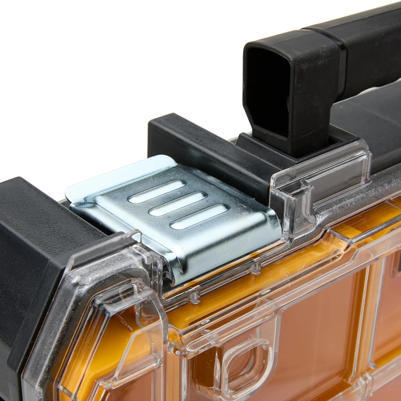 Органайзер DEWALT DWST82968 TSTAK IP54 портативный Штабелируемый прозрачный контейнер для