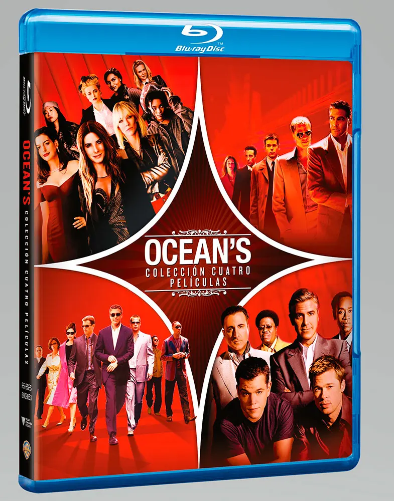 Ocean's (четыре коллекции фильмов)-BD | Электроника