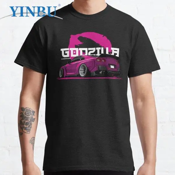 

Purplezilla Printed t-shirt YINBU Brand 2023 High quality Graphic Tee