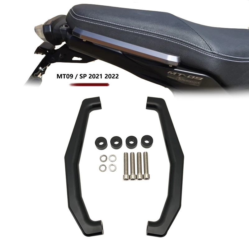 

NEW Motorcycle Rear Grab Bars Rear Seat Pillion Passenger Grab Rail Handle For Yamaha MT-09 MT09 SP MT 09 2021 2022 2023