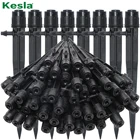 Система капельного полива 14 дюйма, регулируемый капельный спринклер, 47 мм, 50 шт., 13 см