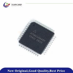 1Pcs New Original ATMEGA644V-10AU 32KB AVR 10MHz FLASH 32 TQFP-44 (10x10) Microcontroller Units (MCUs/MPUs/SOCs)
