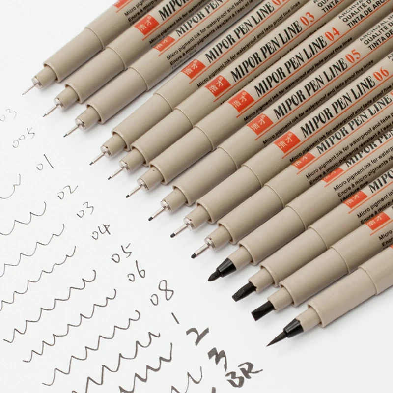 Waterproof Fineliner Sketching Pen Stationery