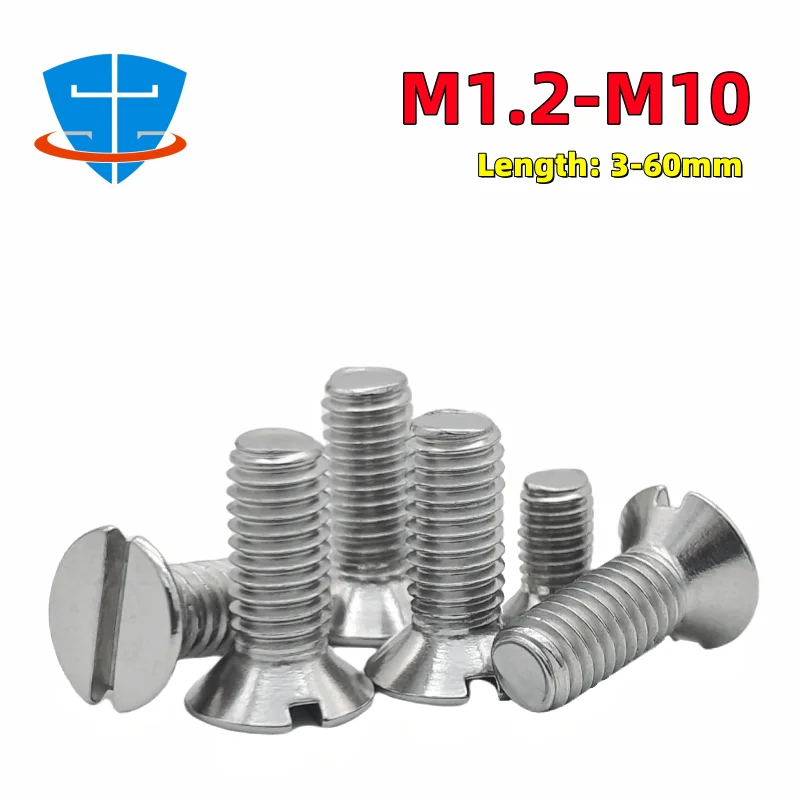 

Винты DIN963 нержавеющая сталь SHOUZHENG FASTENER М1.2-М10