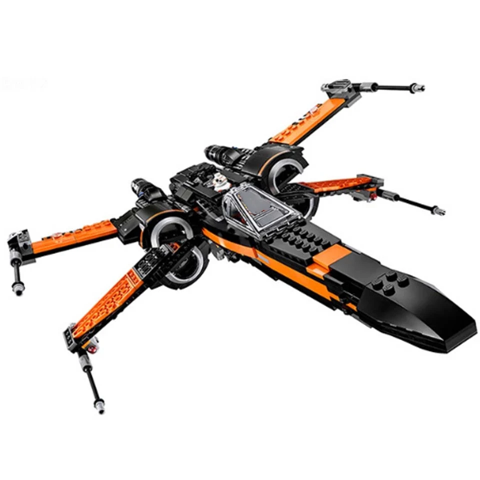 

Star X Wing 05004 первый истребитель X Wing 79211, строительные блоки, кирпичи, детские игрушки, строительство на день рождения, Детская модель, подарки, ...