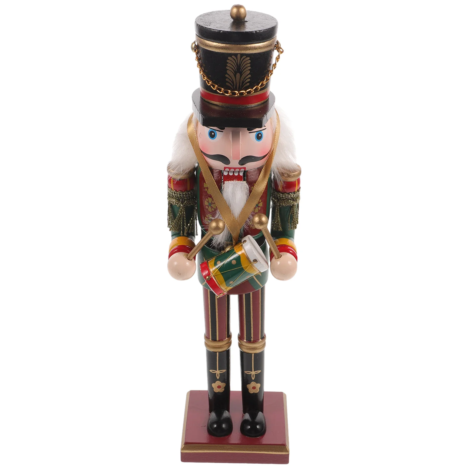 

Painted Nutcracker Calendar Man Mens Gifts Advent Christmas Nutcrackers Wood Decor
