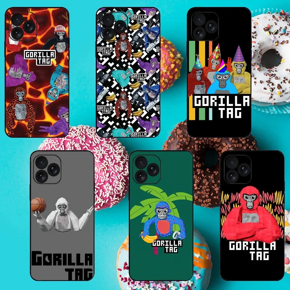 Чехол для телефона Game G-Gorilla Tags iPhone 8 11 12 13 14 15 Mini X XR XS PRO MAX Plus Shell