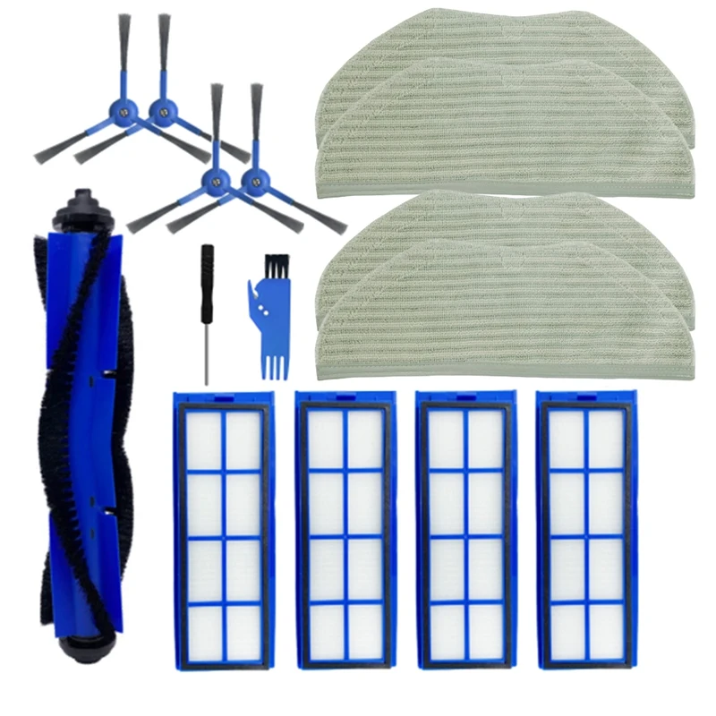 

Main Side Brush Filter Mop Cloth Cleaning Brush Parts For Eufy Robovac L70 Robot Vacuum Cleaner