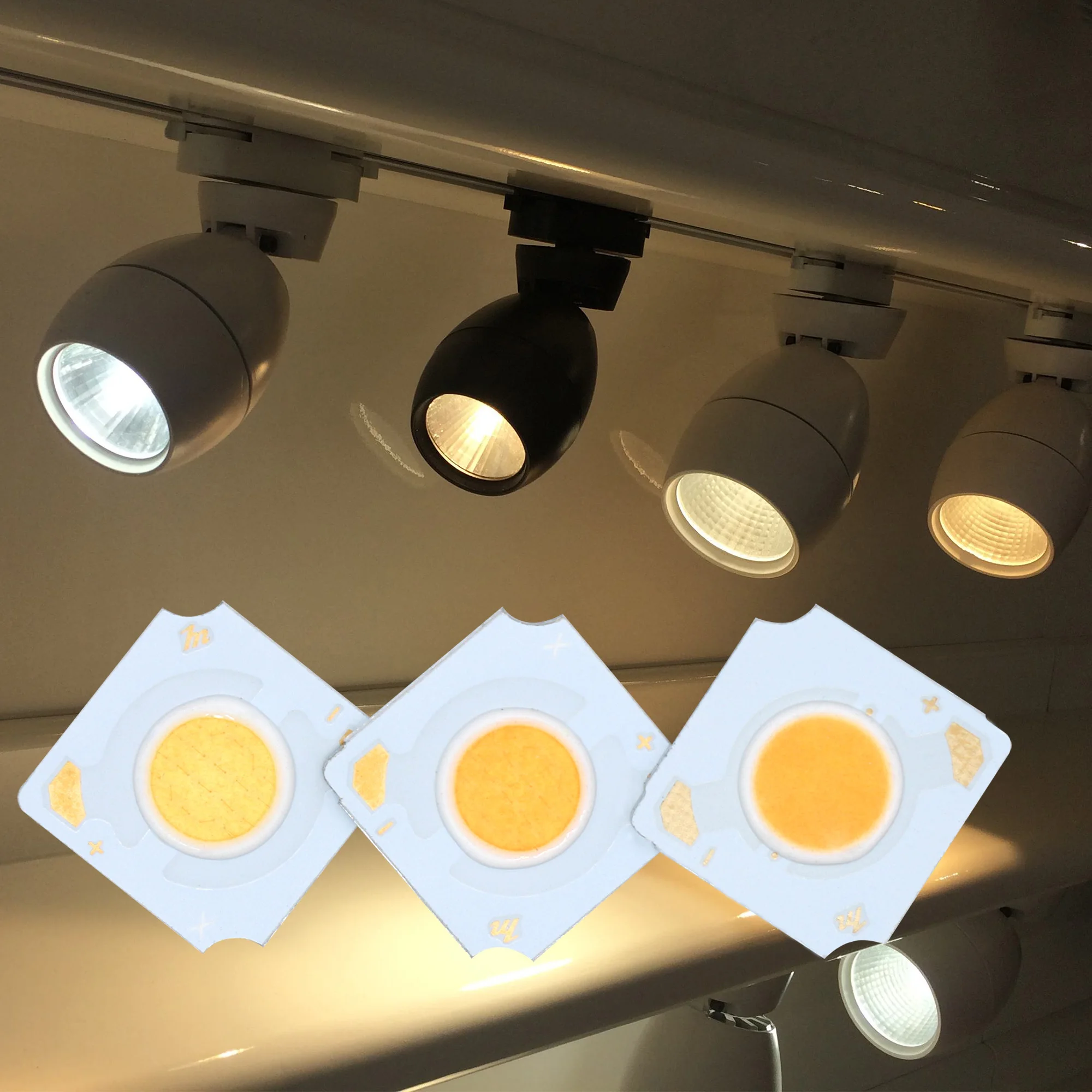 

5pcs 3-7W led brighting COB beads 13x13mm LED Light-Emitting Diode Bridgelux Chip For DIY LED Spotlight Downlight Bulb White