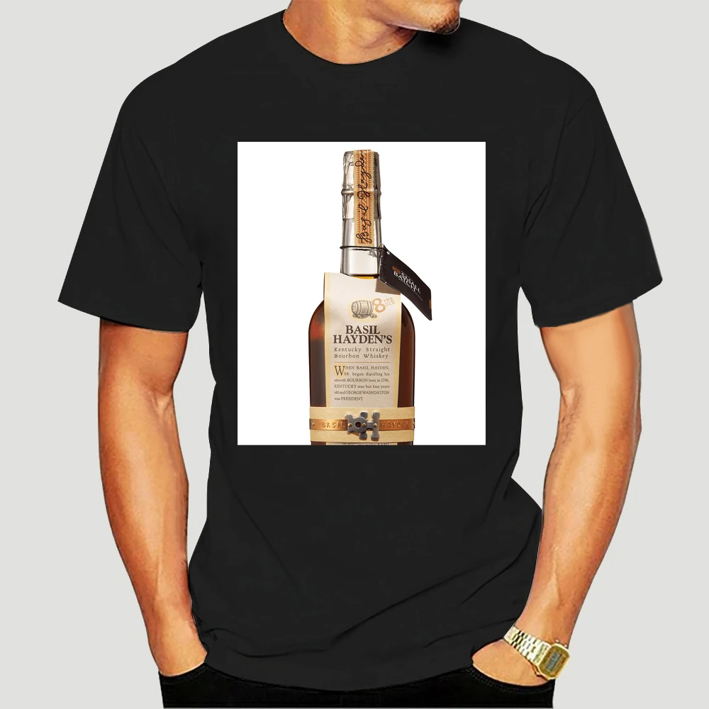 

Camiseta con imagen desgastada de Basil Haydens Bourbon, 3330X