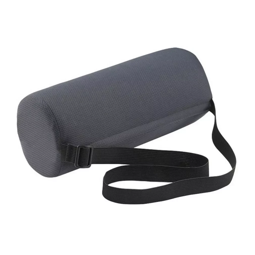 

Nice Hot Roll Lumbar Support Pillow For Car Seat Cylinder Ofiice Chair Waist Protecter Pillow Driver Back Protector Lumbar 2021