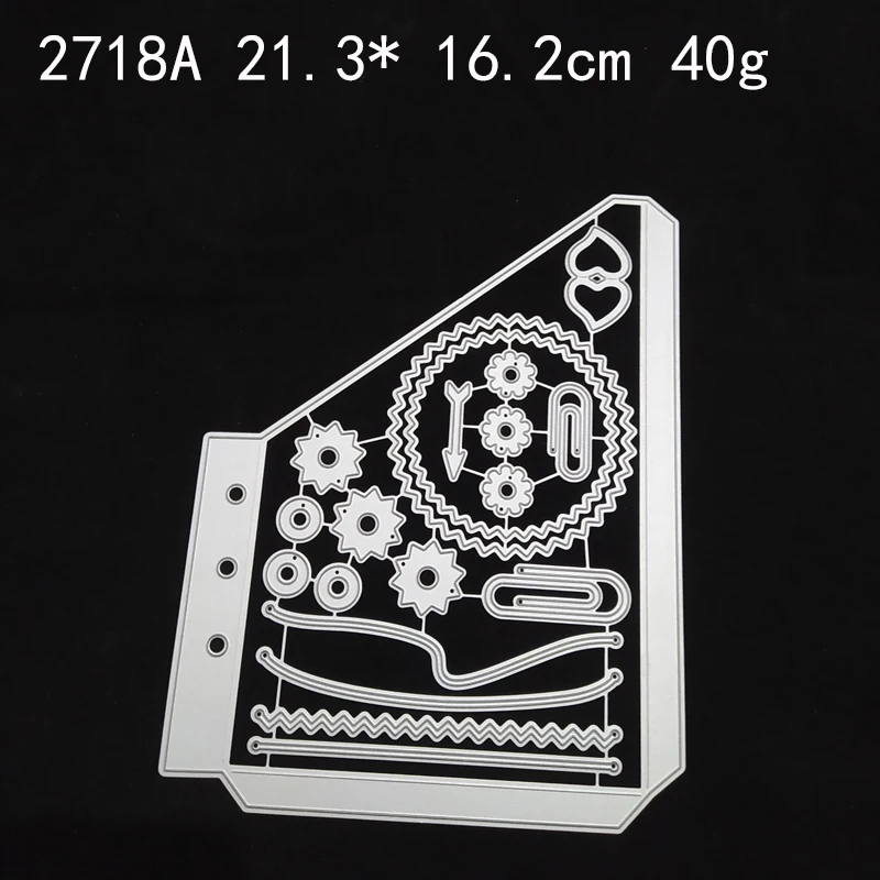 

Album Big Pocket Bag Cutting Dies Stencils for DIY Scrapbooking/album Decorative Embossing DIY Paper Cards 2022 Loose Leaf Dies