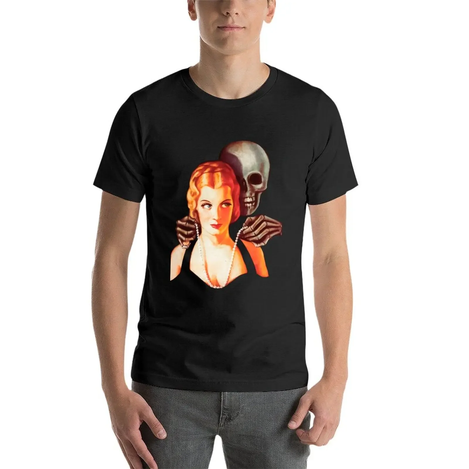 Футболка Хлопок Skull Woman