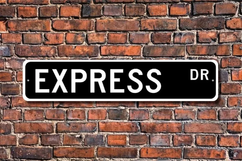 Экспресс вывеска Chevrolet Express подарок Владелец фургон Chevy Utility изготовленный на