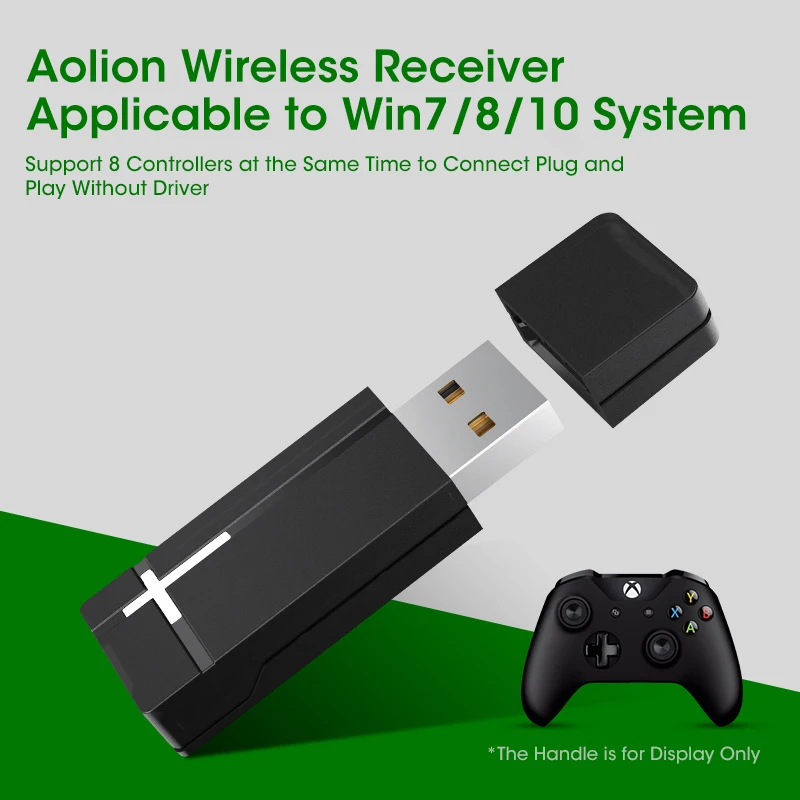 

USB Receiver For Xbox-One 2.4G Wireless Controller PC Wireless Adapter for Windows 7/8/10 Laptops PC Adapter Use Immediately